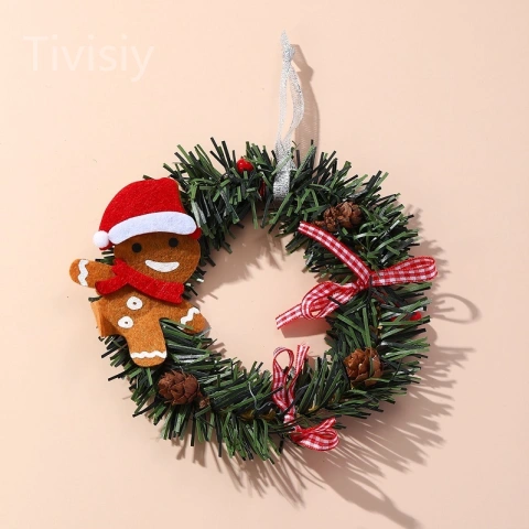 Gingerman Christmas Decoration & Hanging Wreath Design